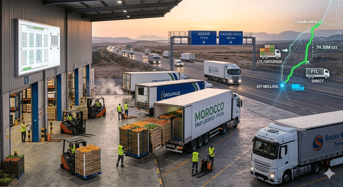 Comment optimiser sa logistique entre Agadir et Casablanca